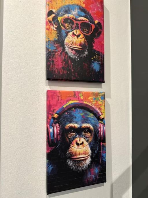 Moderne 50 Qm Unterkunft Monkey Rostock Exteriör bild